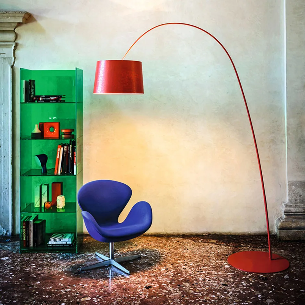 Twiggy LED gulvlampe, nero Foscarini