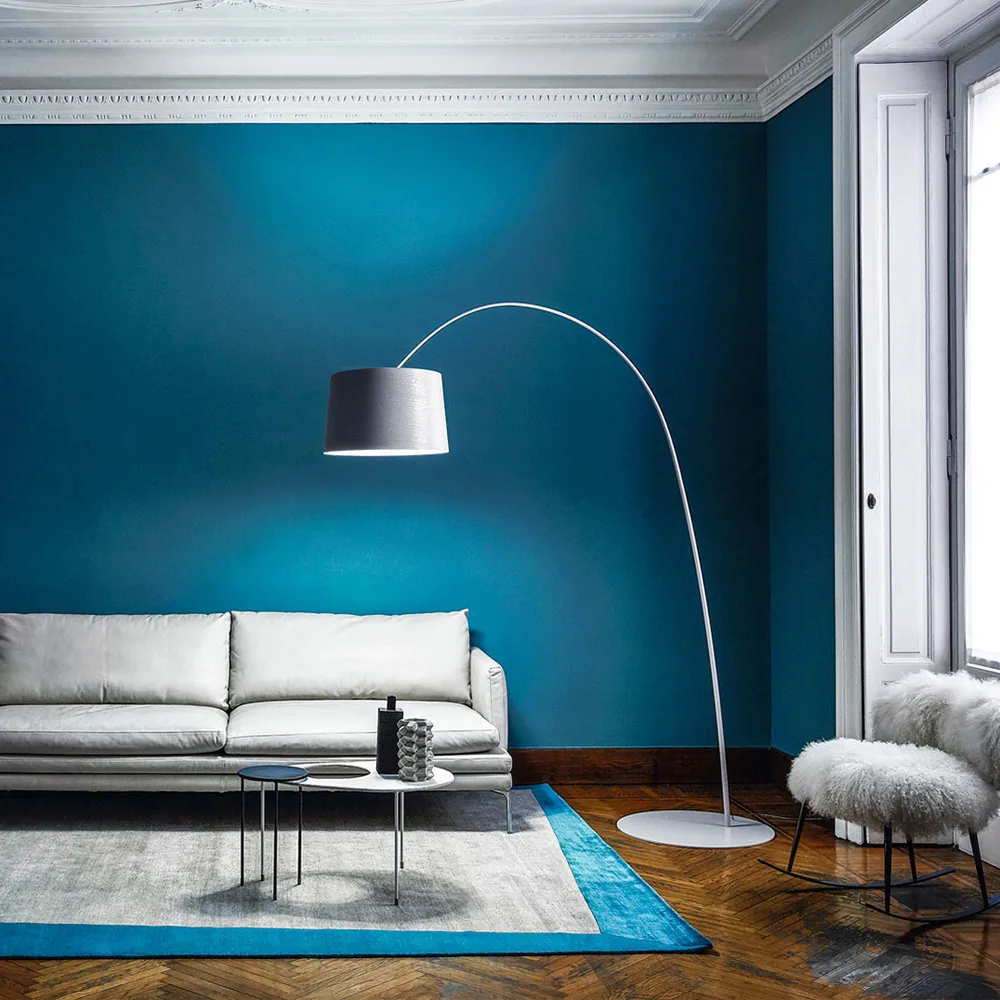 Twiggy LED gulvlampe, nero Foscarini