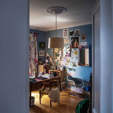 Twiggy Wood pendel - greige, ikke dimbar - Foscarini