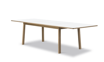 Ana spisebord 180-280x95 cm - Nanolaminat hvit-såped eik - Fredericia Furniture