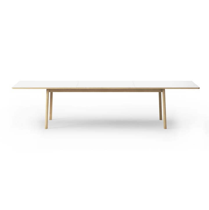 Ana spisebord 220–320×95 cm, Nanolaminat hvit-såpet eik Fredericia Furniture