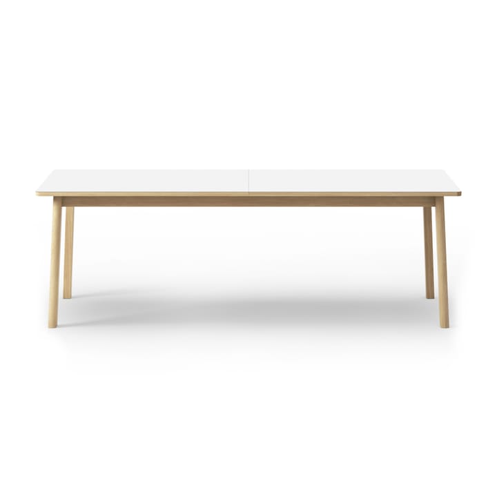 Ana spisebord 220–320×95 cm - Nanolaminat hvit-såpet eik - Fredericia Furniture