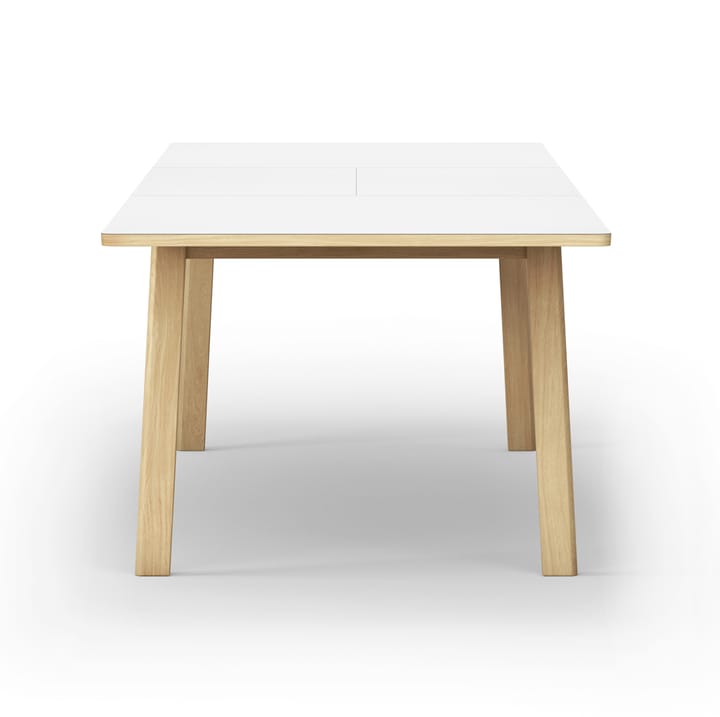 Ana spisebord 220–320×95 cm, Nanolaminat hvit-såpet eik Fredericia Furniture