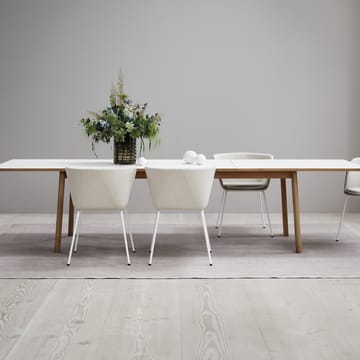 Ana spisebord 220–320×95 cm - Nanolaminat hvit-såpet eik - Fredericia Furniture
