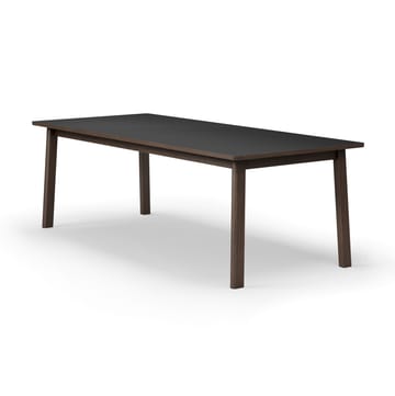Ana spisebord 220–320×95 cm - Nanolaminat svart-røkt eik - Fredericia Furniture