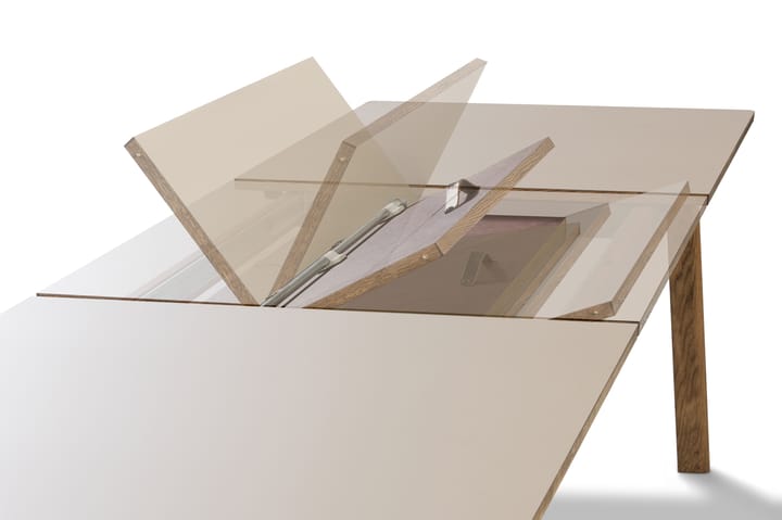 Ana spisebord 220–320×95 cm, Nanolaminat svart-røkt eik Fredericia Furniture