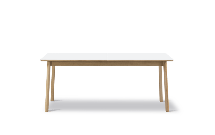 Ana spisestuebord 180–280x95 cm - Nanolaminat hvit-såpet eik - Fredericia Furniture