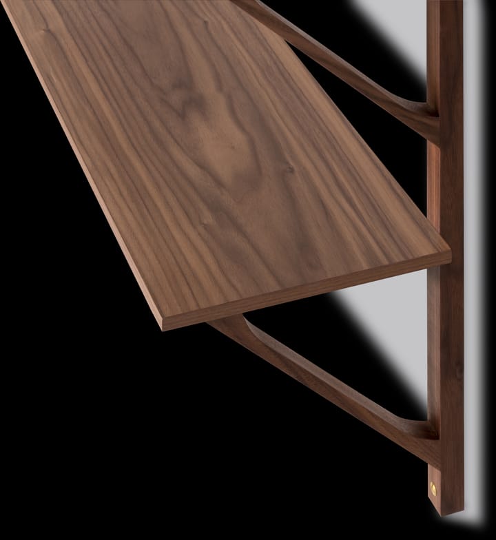 BM29 hylle 78x61 cm, Valnøtt-lakk Fredericia Furniture