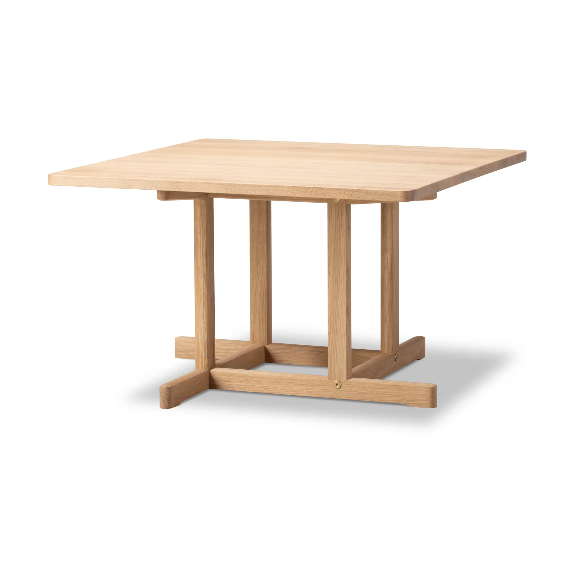 BM80 Mogensen Coffee Table 90x90 cm, Lysoljet eik Fredericia Furniture