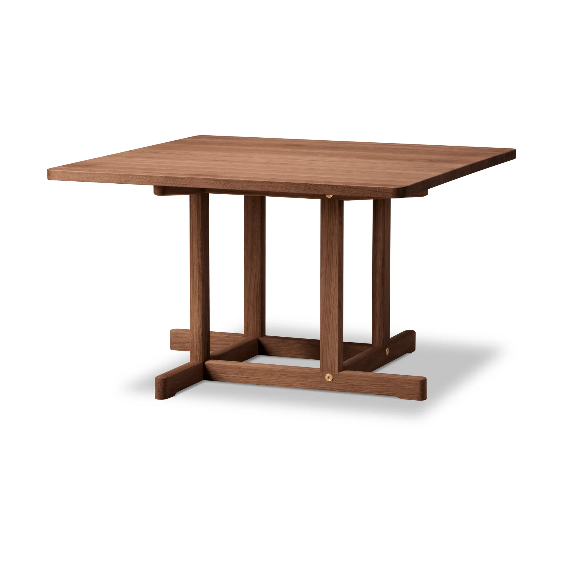 BM80 Mogensen Coffee Table 90x90 cm, Røkt oljet eik Fredericia Furniture