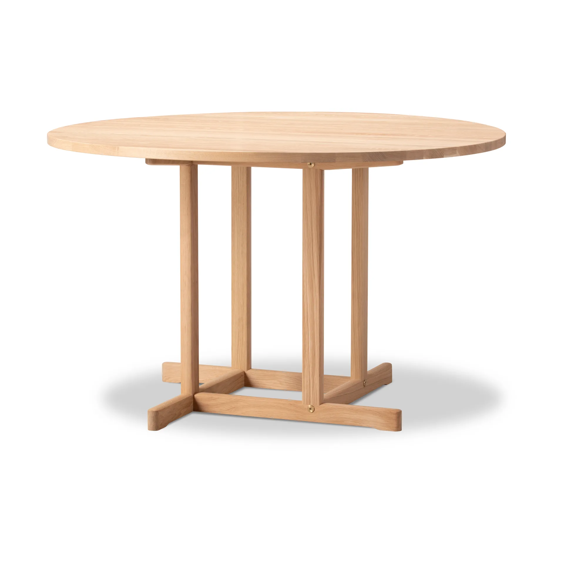BM80 Mogensen Shaker Table bord Ø120 cm, Lysoljet eik Fredericia Furniture