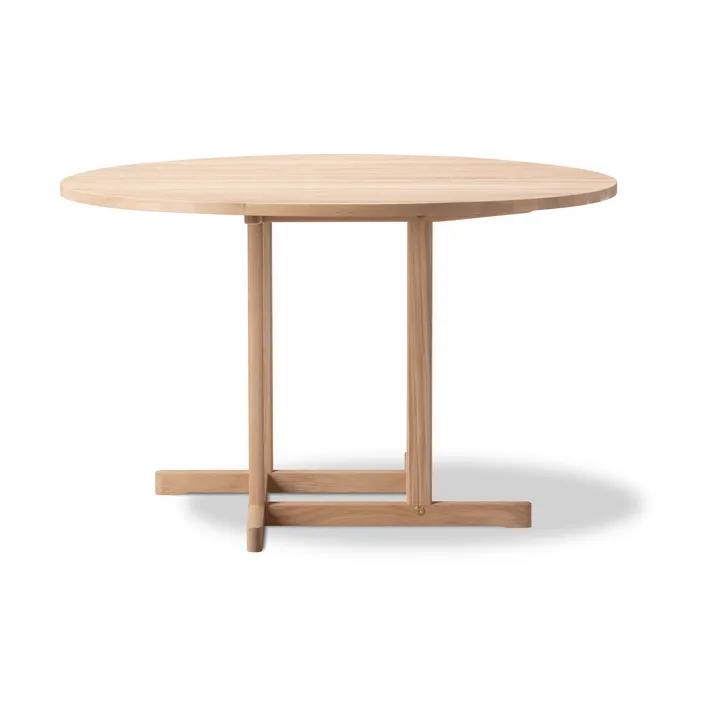 BM80 Mogensen Shaker Table bord Ø120 cm - Såpet eik - Fredericia Furniture