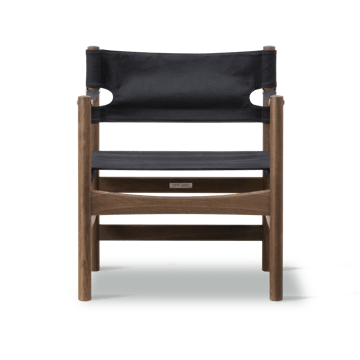Canvas 21 armlenestol - Svart canvas, oljet eik - Fredericia Furniture
