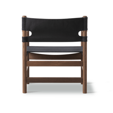 Canvas 21 armlenestol - Svart canvas, oljet eik - Fredericia Furniture