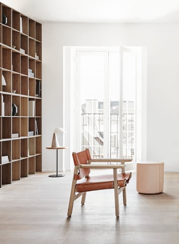 Den spanske stol lenestol - lær cognac, eik lys olje - Fredericia Furniture