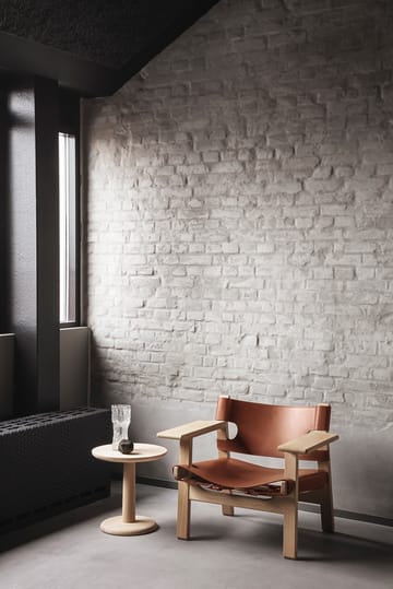 Den spanske stol lenestol - lær cognac, eik lys olje - Fredericia Furniture