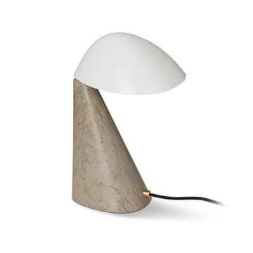 Fellow bordlampe - white, dark atlantico limestone - Fredericia Furniture