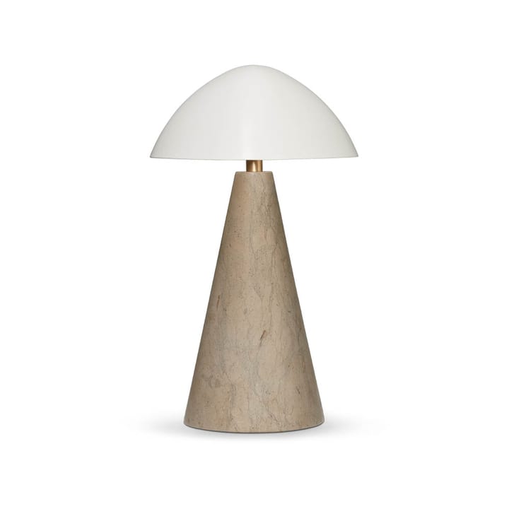 Fellow bordlampe, white, dark atlantico limestone Fredericia Furniture