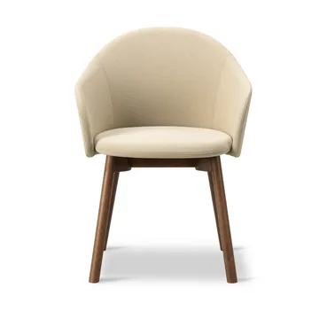 Gomo Armchair lenestol wood base - Mylla 221-røktbeiset lakkert eik - Fredericia Furniture