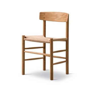 J39 stol - eikolje, fletting natur - Fredericia Furniture