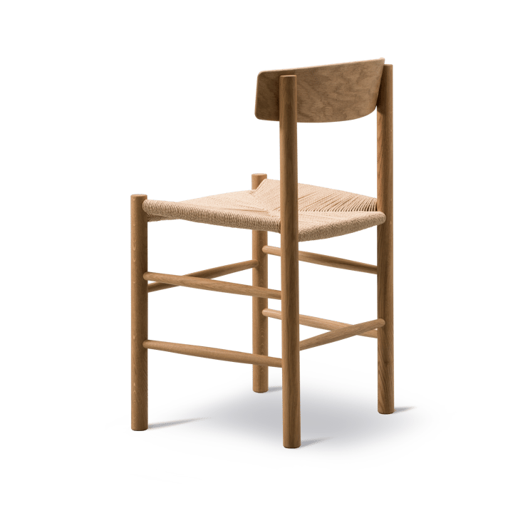 J39 stol, eikolje, fletting natur Fredericia Furniture