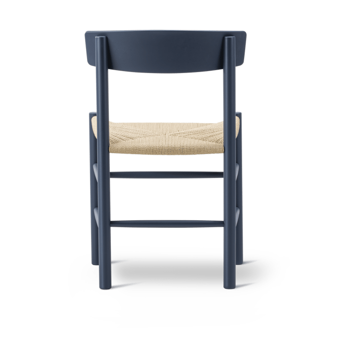 J39 stol, Indigo blue-flettet natur Fredericia Furniture