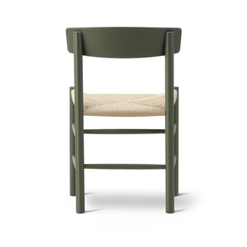 J39 stol - Khaki green-flettet natur - Fredericia Furniture