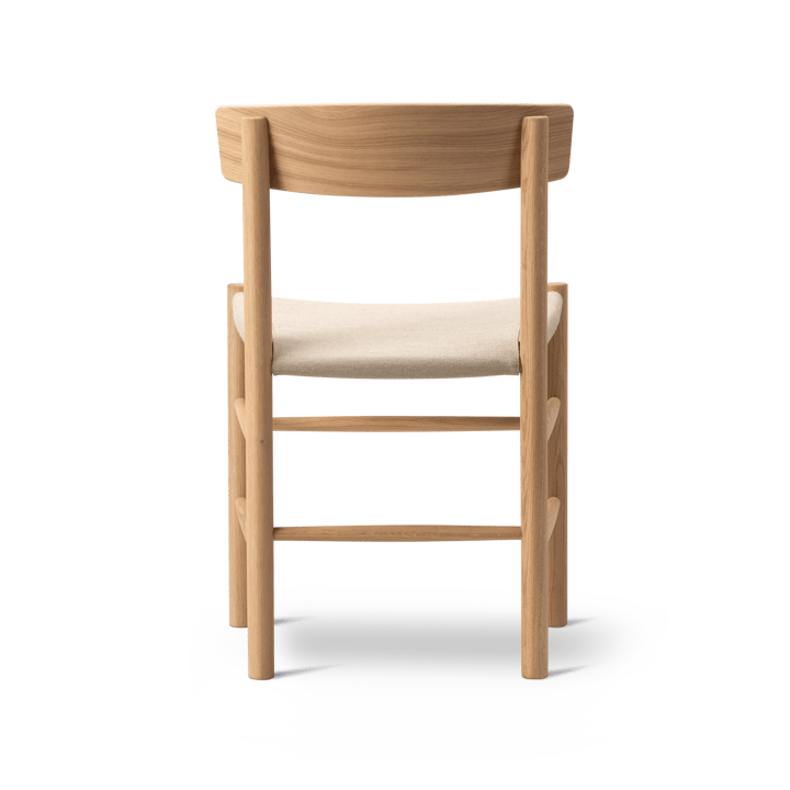 J39 stol, Lysoljet eik-canvas natur Fredericia Furniture