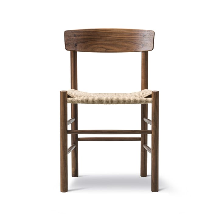 J39 stol - valnøtt olje, fletting natur - Fredericia Furniture