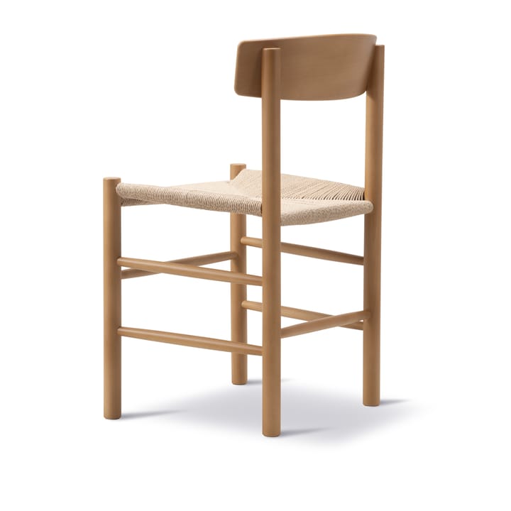 J39 stol, Vintage lakkert-flettet natur Fredericia Furniture