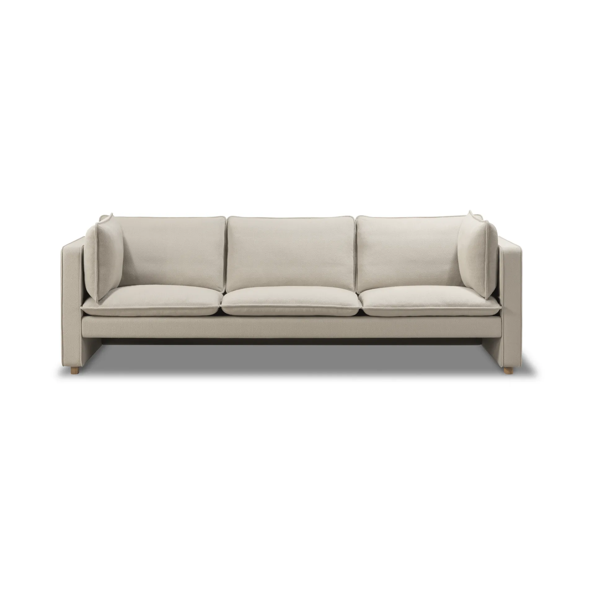 Jota sofa, Vidar 146-lys-oljet eik, 231 cm, 3-seter Fredericia Furniture