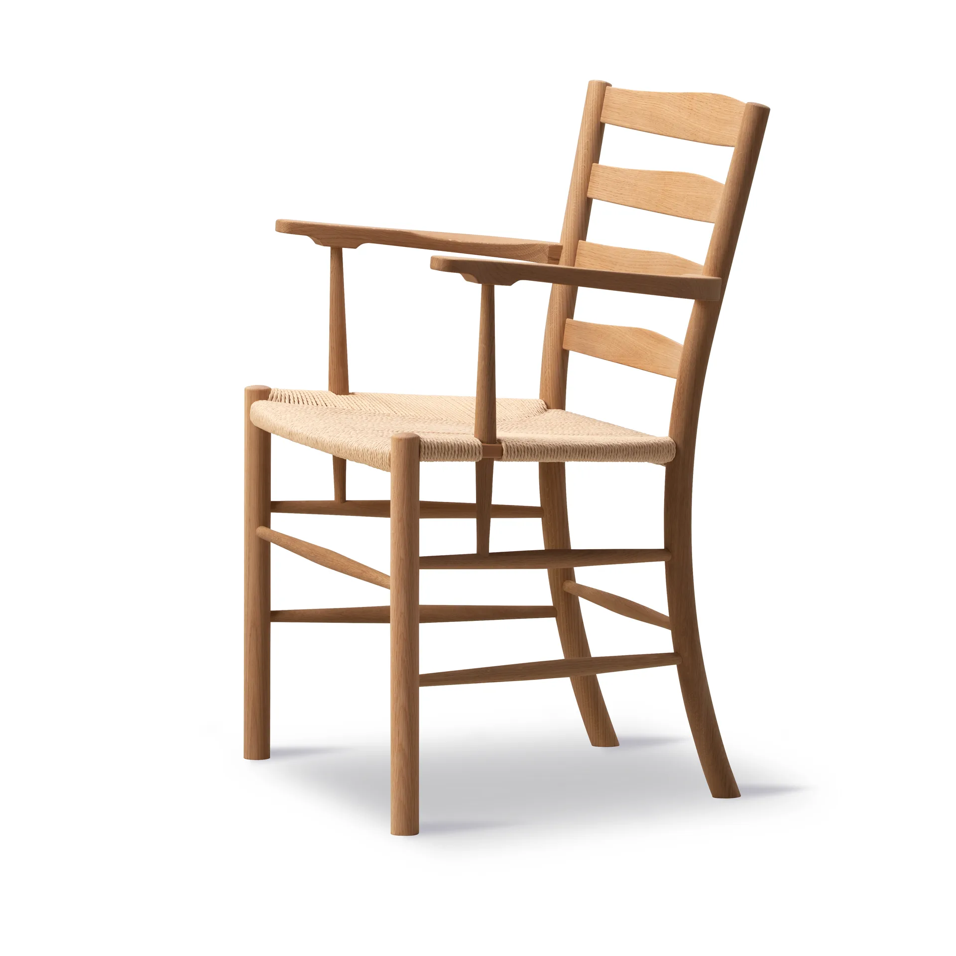 Klint karmstol, Naturflettet-oljet eik Fredericia Furniture