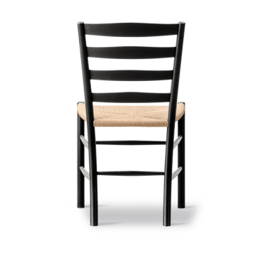 Klint stol - Naturflettet, svartlakkert eik - Fredericia Furniture