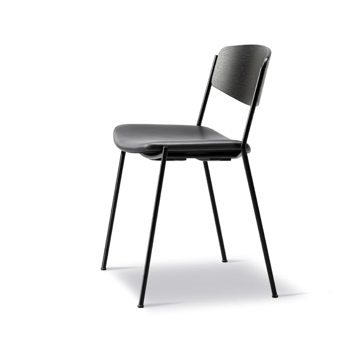 Lynderup 3081 stol, Lær omni 301-svart Fredericia Furniture