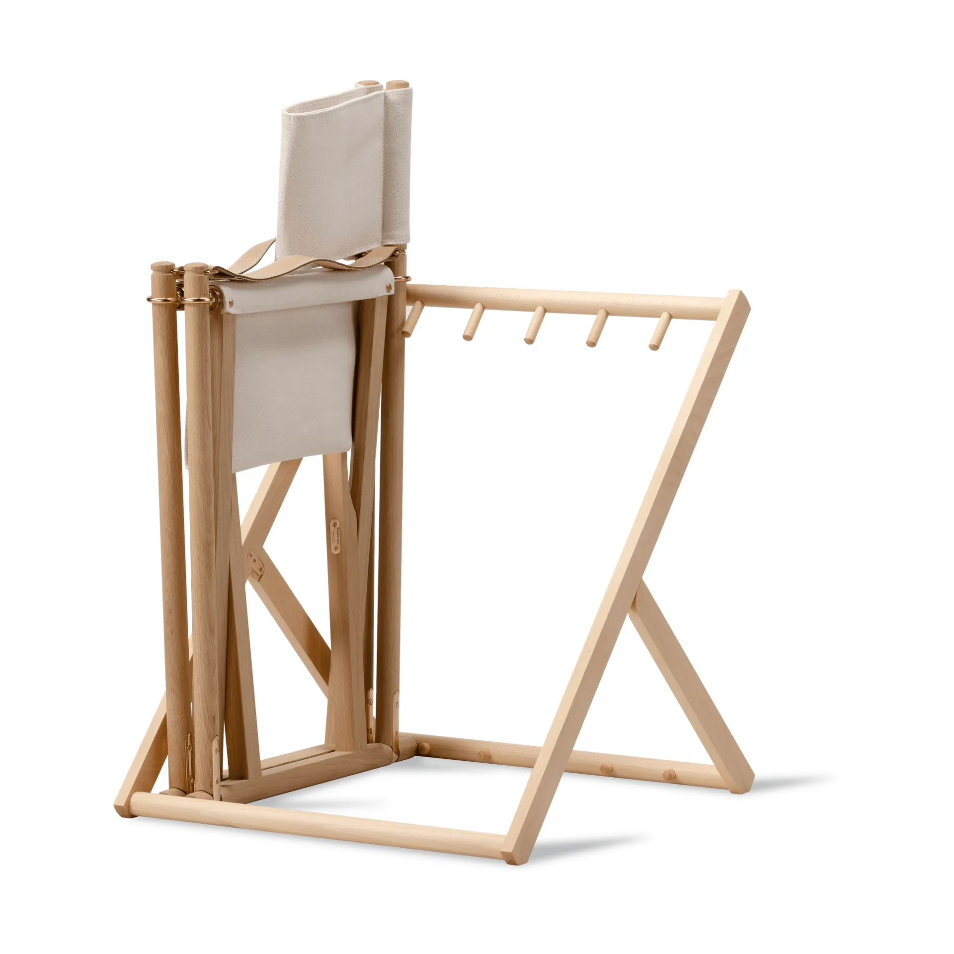 MK16 Folding Chair stol, Off white-oljet eik Fredericia Furniture