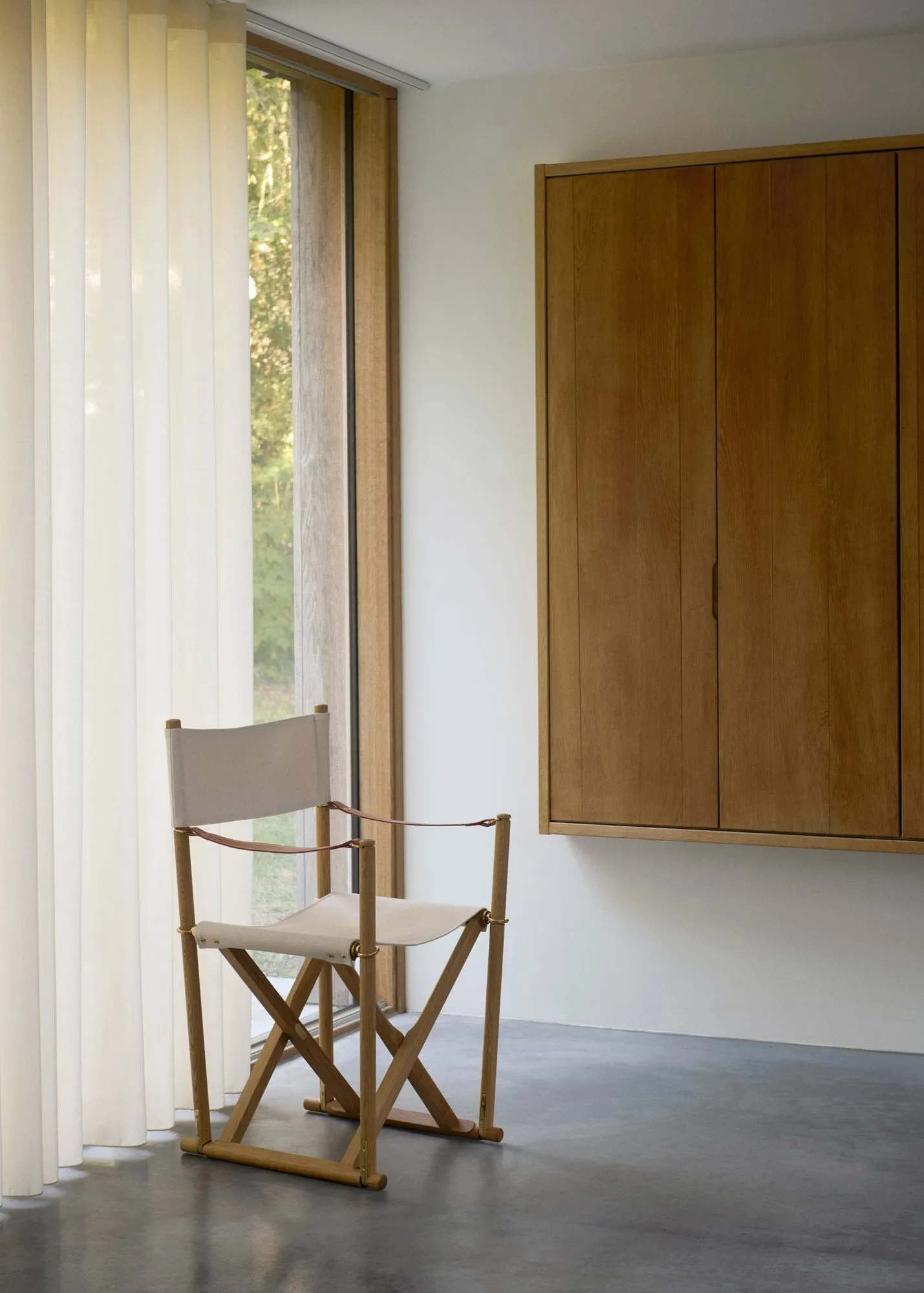 MK16 Folding Chair stol, Off white-oljet eik Fredericia Furniture