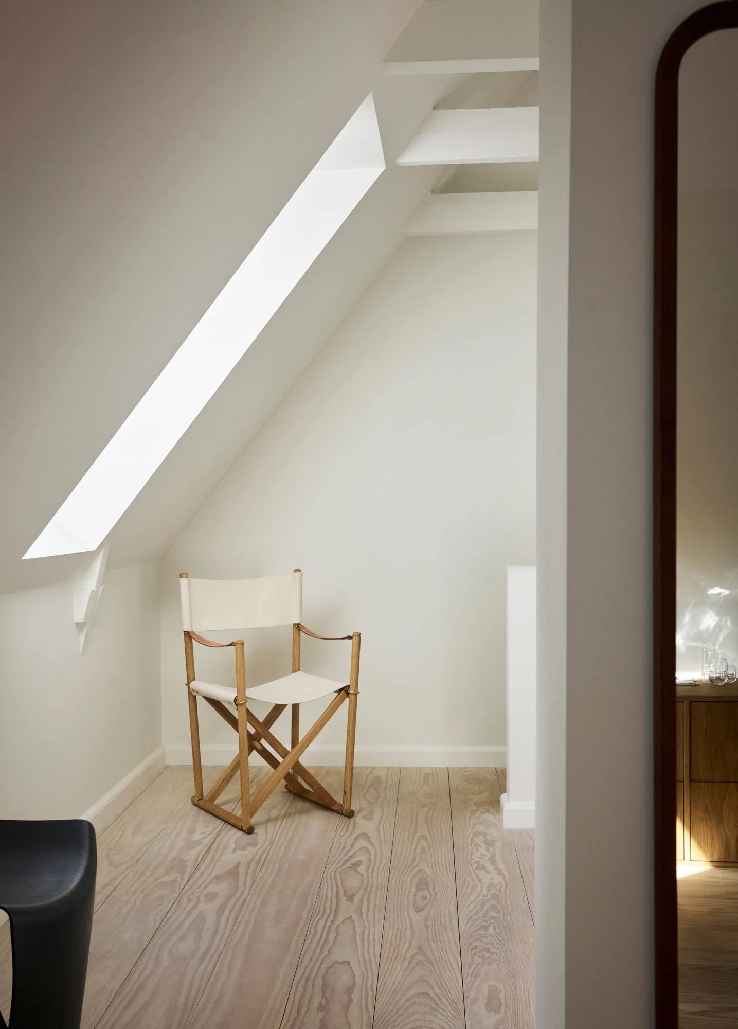 MK16 Folding Chair stol, Off white-oljet eik Fredericia Furniture