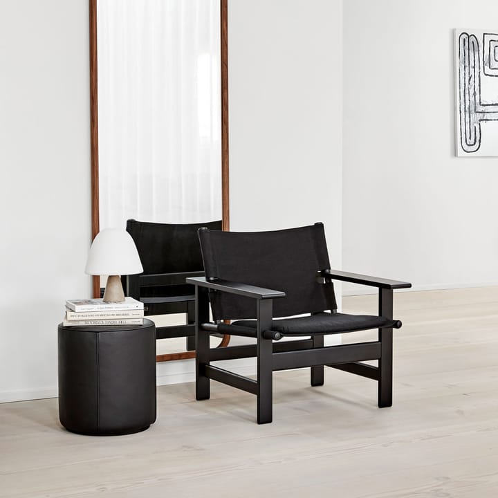 Mono sittepuff, Lær omni 307 cognac-Ø39 cm Fredericia Furniture