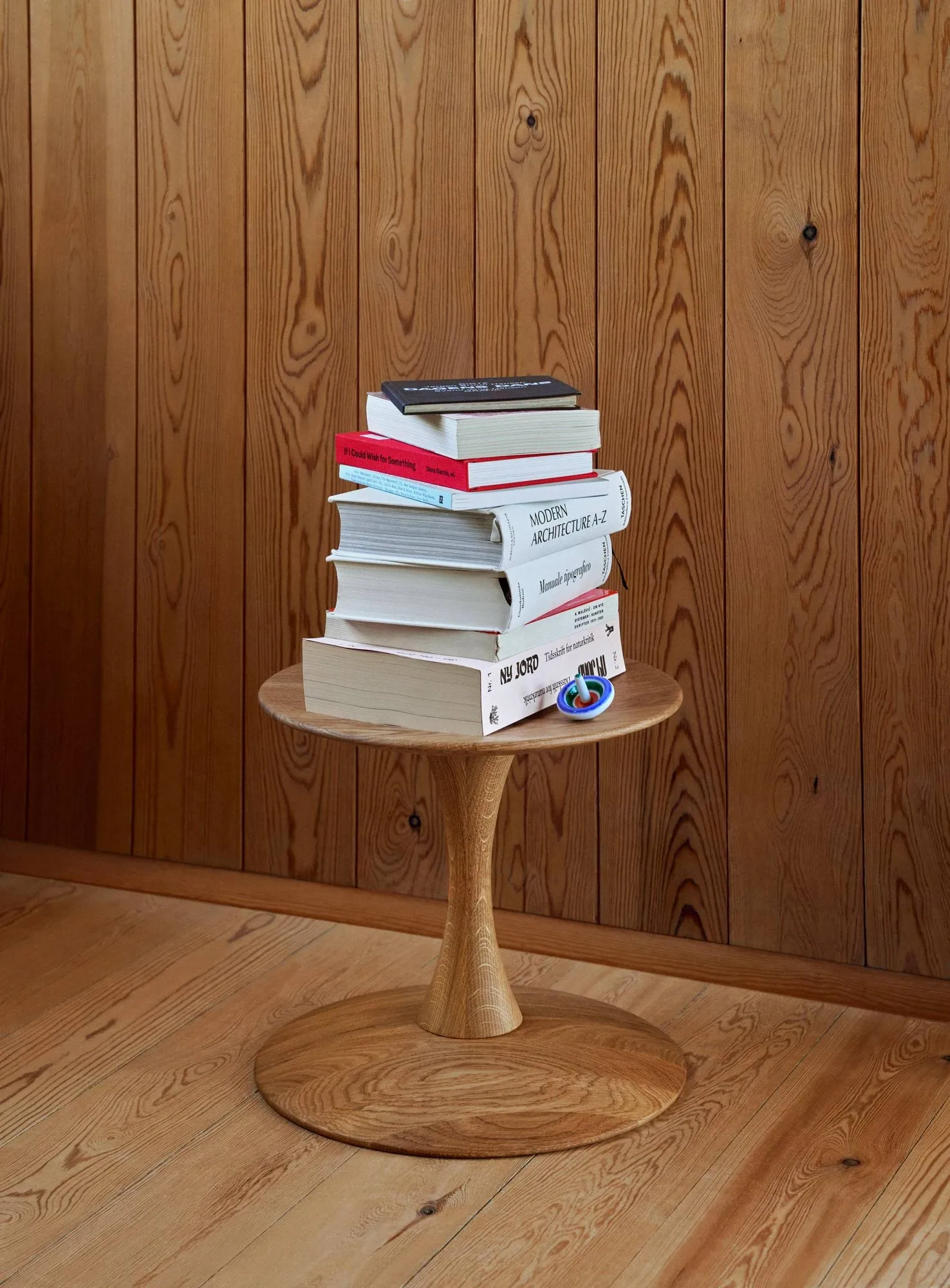 ND102 Trisse rund krakk, Oljet eik, Ø32x28 cm Fredericia Furniture