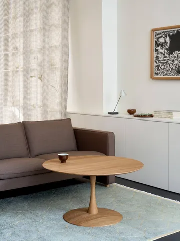 ND112 Trisse sofabord - Oljet eik, Ø75x48 cm - Fredericia Furniture