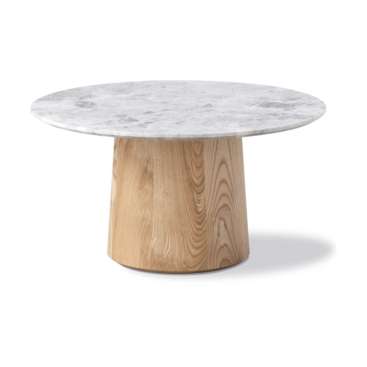 Niveau sofabord Ø61cm - Tundra Grey-ash oil treated - Fredericia Furniture