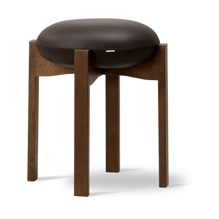 Pioneer krakk lav - Primo 86-1-røktbeiset lakkert eik - Fredericia Furniture
