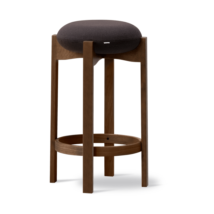 Pioneer pall høy - Vidar 386, røkbeiset lakkert eik - Fredericia Furniture