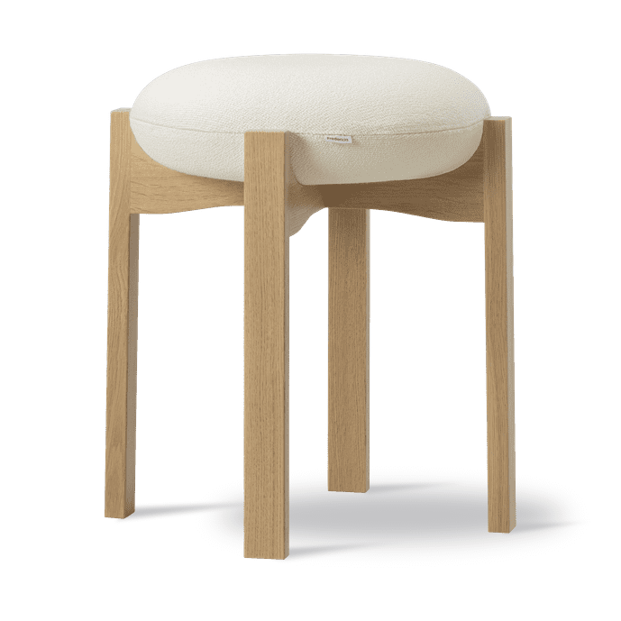 Pioneer pall lav - Vidar 0106-lakkert eik - Fredericia Furniture