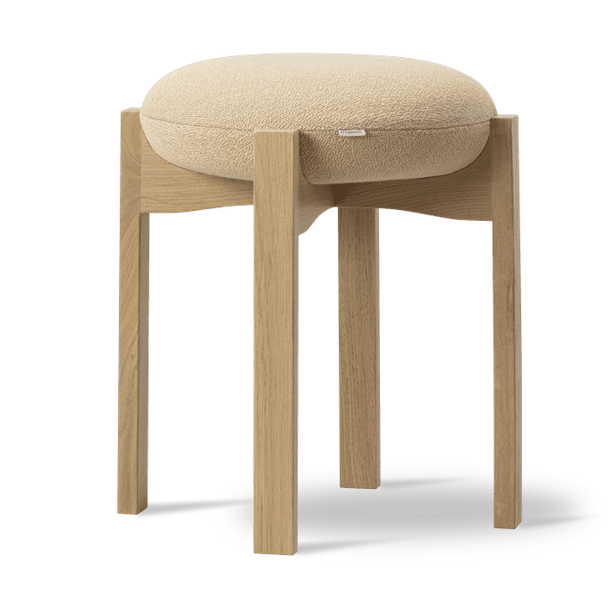 Pioneer pall lav - Vidar 323-lakkert eik - Fredericia Furniture