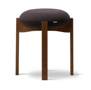 Pioneer pall lav - Vidar 386, røykbeiset lakkert eik - Fredericia Furniture
