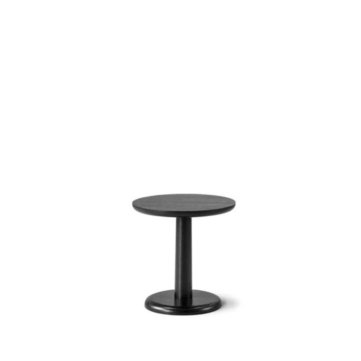 Pon sidebord - Svartlakkert eik, Ø40 cm - Fredericia Furniture