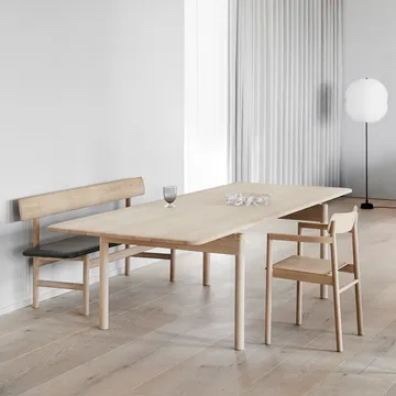 Post 6438 spisebord - Røkt oljet eik, 100x225 cm - Fredericia Furniture