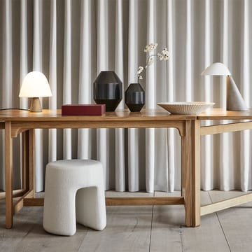 Sequoia sittepuff - fårskinn moonlight - Fredericia Furniture