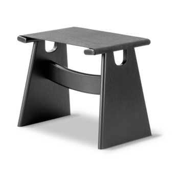 Seto krakk - Svart canvas, svartlakkert eik - Fredericia Furniture